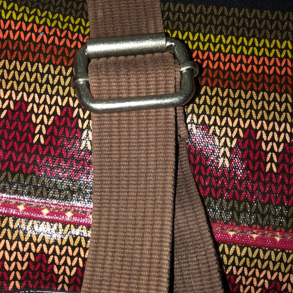 Multi Pattern Crossbody Bag - image 7